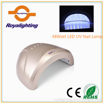 Portable gel nail polish led lamp ac100-240V 48W uv nail dryers